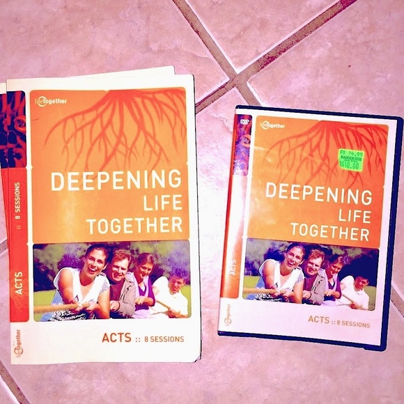 BOOK OF ACTS GROUP STUDY GUIDES & DVD - Picture 1 of 5